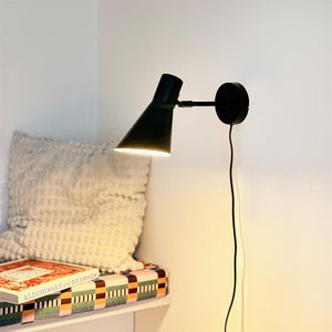 DL12 Væglampe - Sort