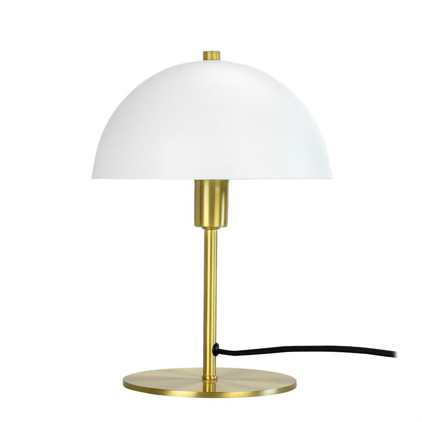 Malmø Bordlampe - Hvid/Messing
