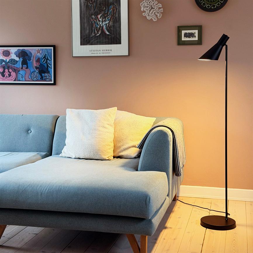 DL12 Gulvlampe - Sort