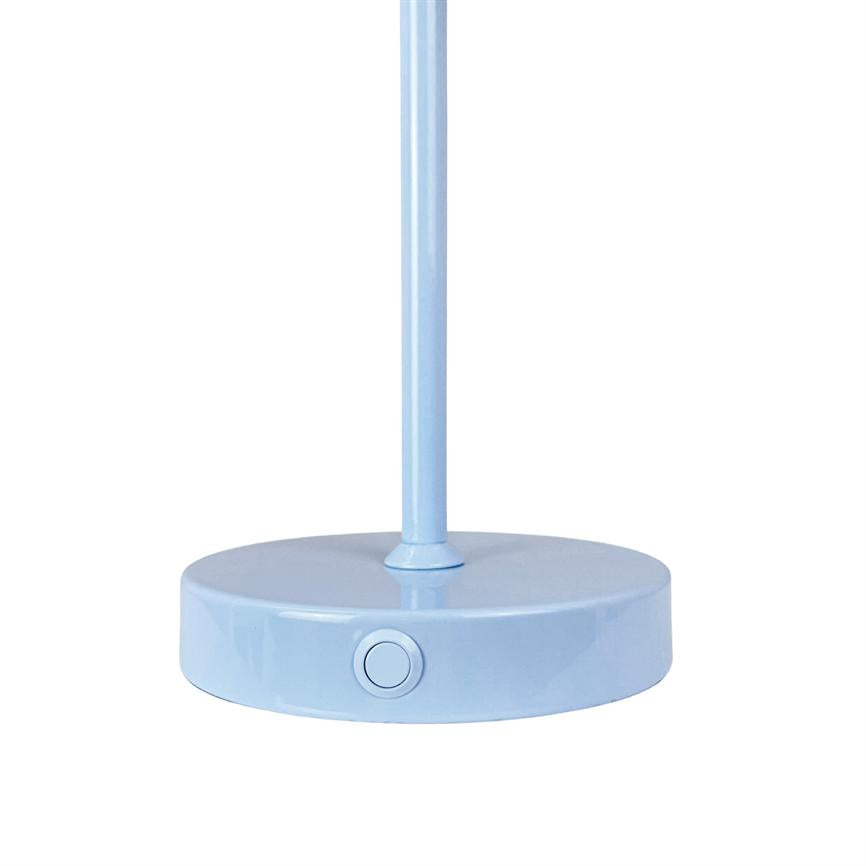 Stockholm LED Genopladelig Bordlampe V. 2.0 - Isblå