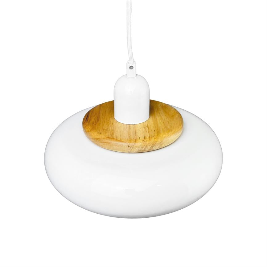 Planet Mini Pendel - Hvid