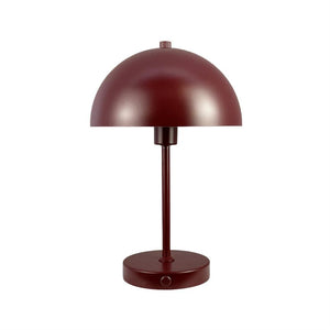 Stockholm LED Genopladelig Bordlampe V. 2.0 - Mørkerød