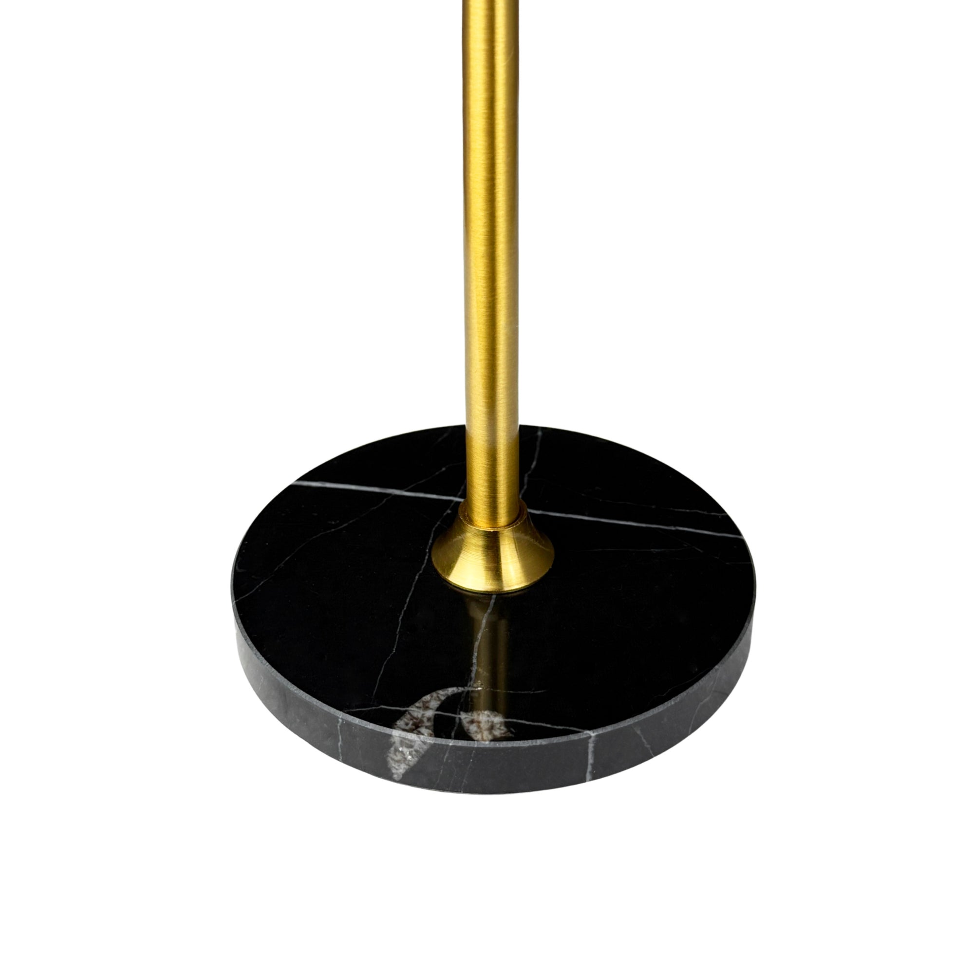Moonlight LED Mini Genopladelig Bordlampe - Sort/Marmor