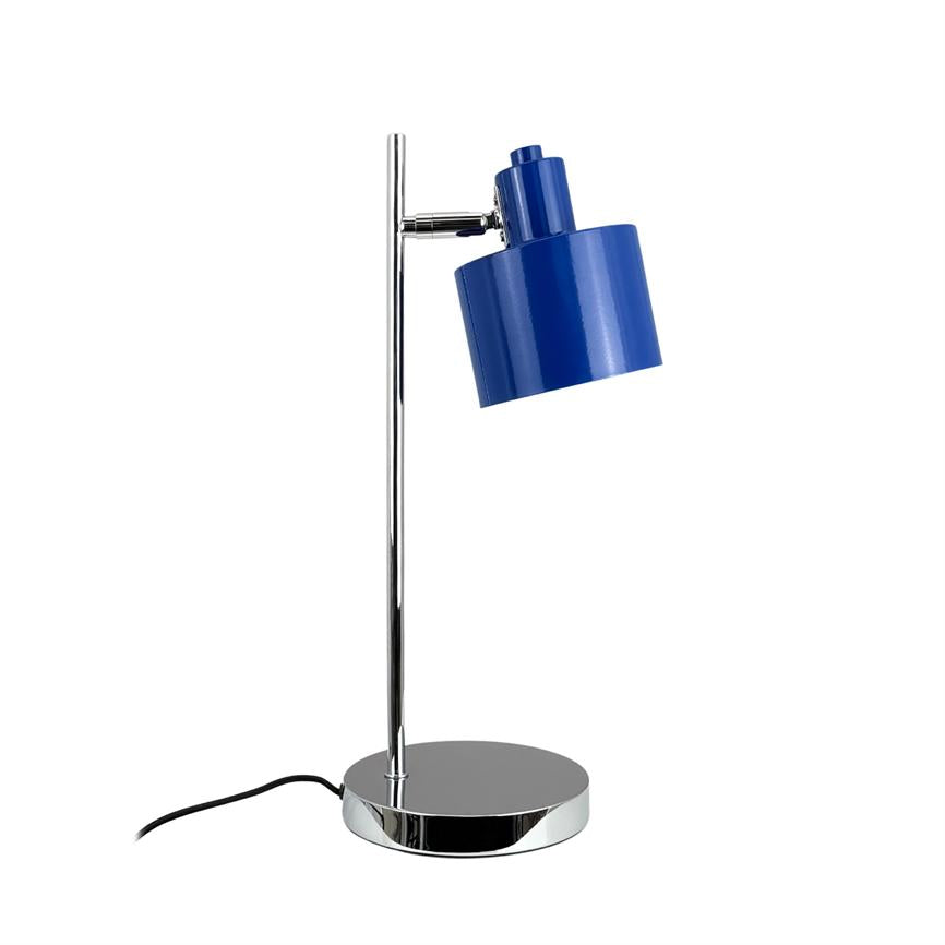 Ocean Bordlampe - Blå/Krom