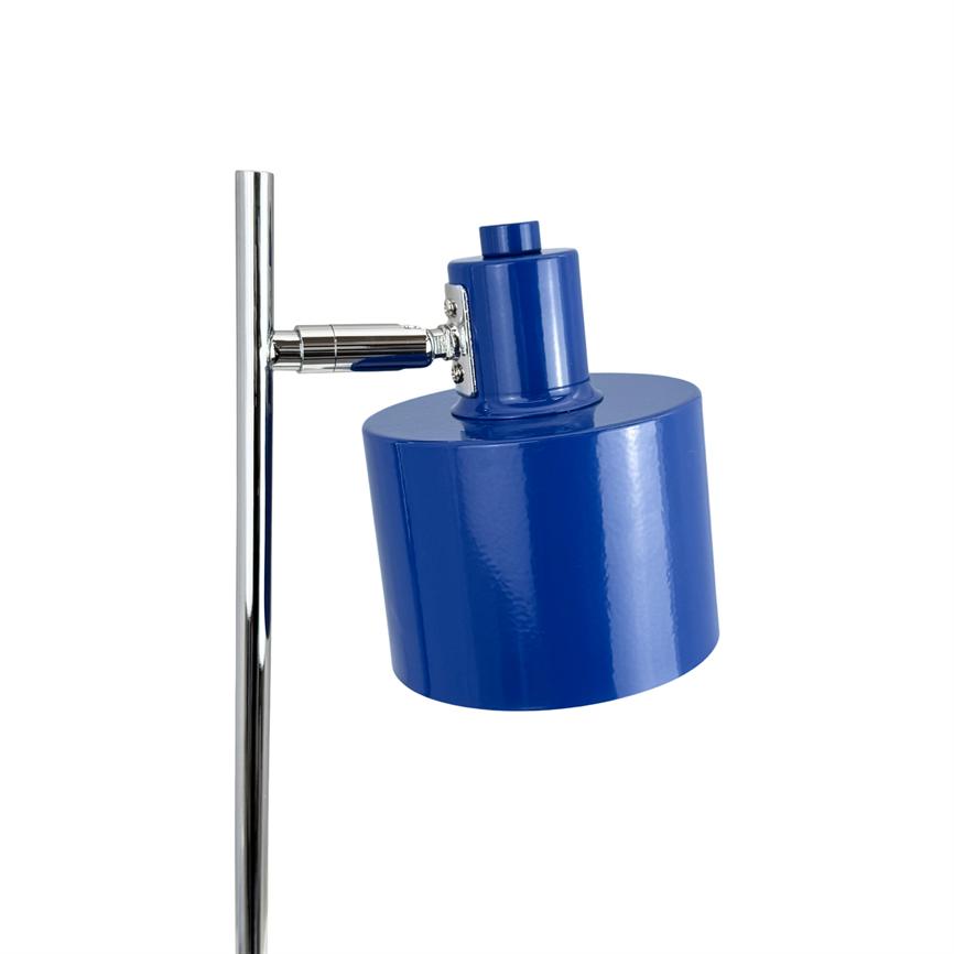 Ocean Bordlampe - Blå/Krom