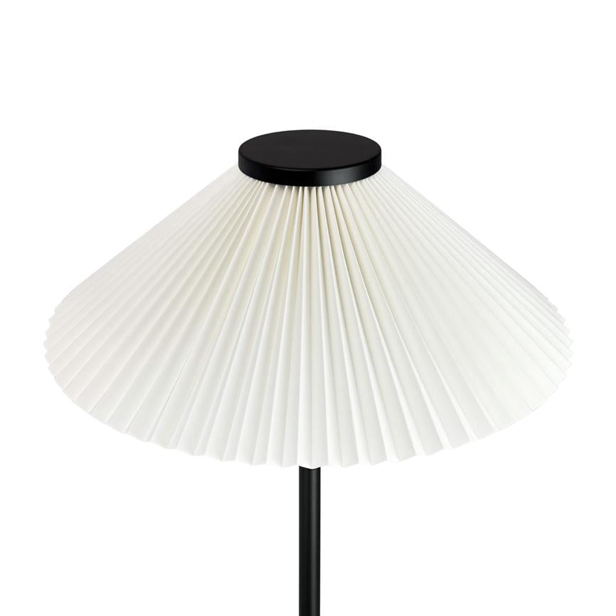 Plissé Bordlampe