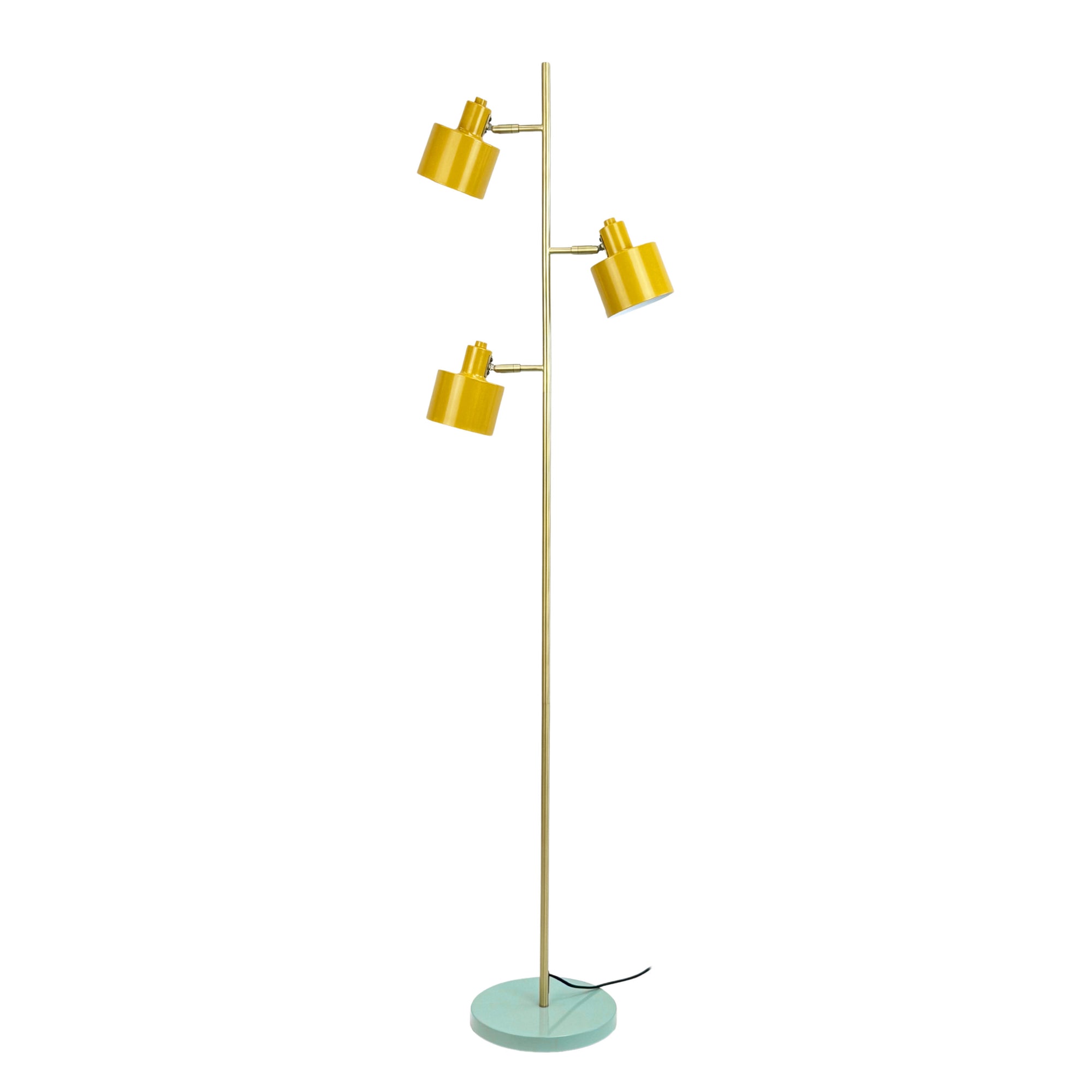 Ocean Gulvlampe - Karry/Turkis