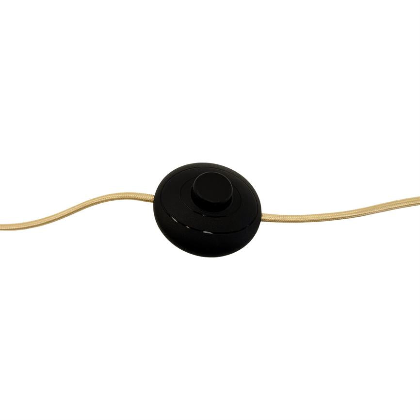 Stockholm Gulvlampe - Hvid/Messing