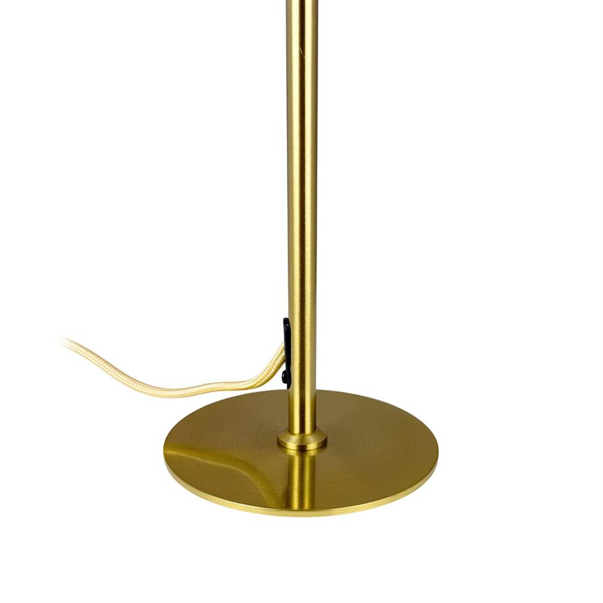 Stockholm Bordlampe - Hvid/Messing