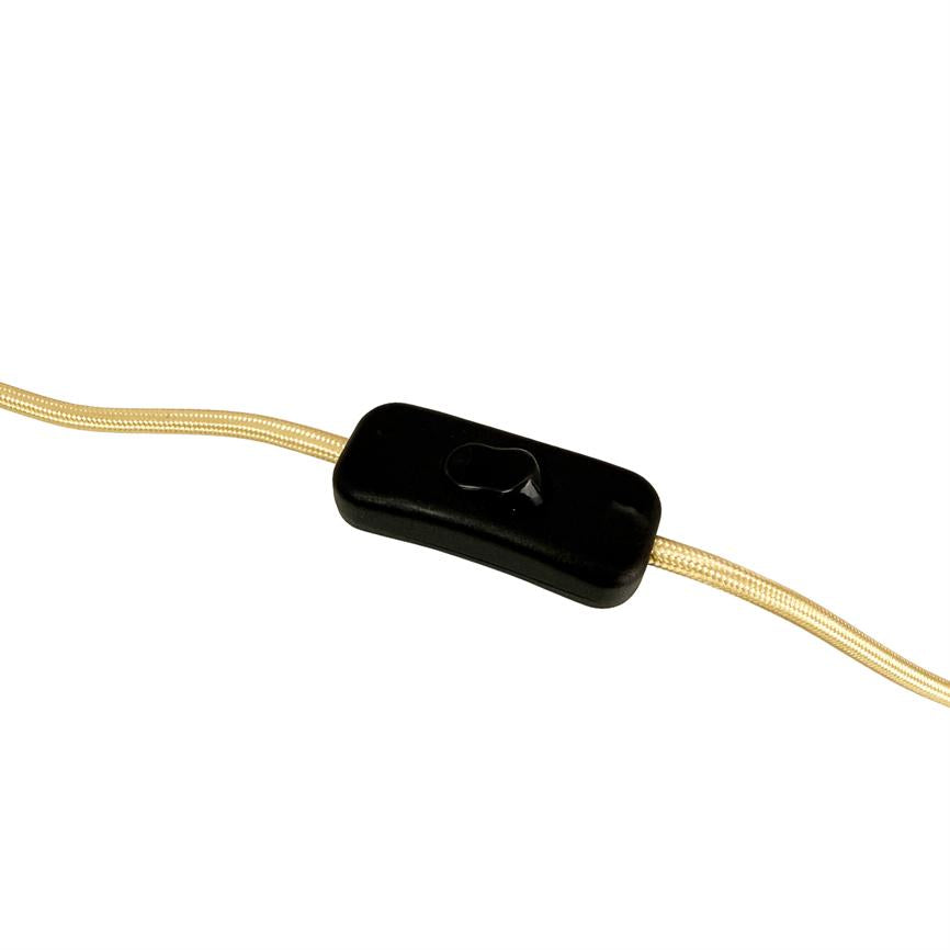 Stockholm Bordlampe - Hvid/Messing