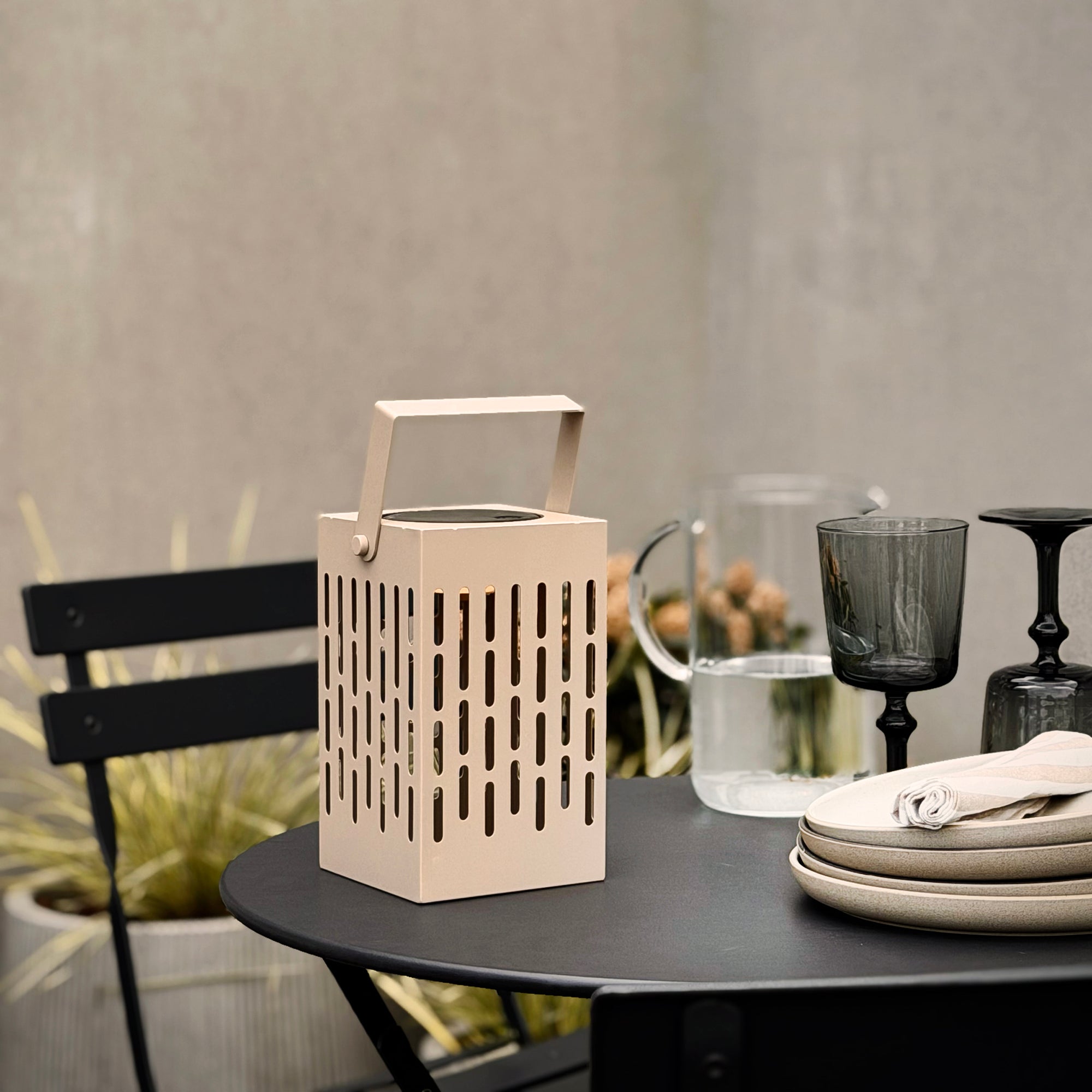 Luma Solar Lanterne - Beige